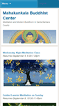 Mobile Screenshot of meditationinsantabarbara.org
